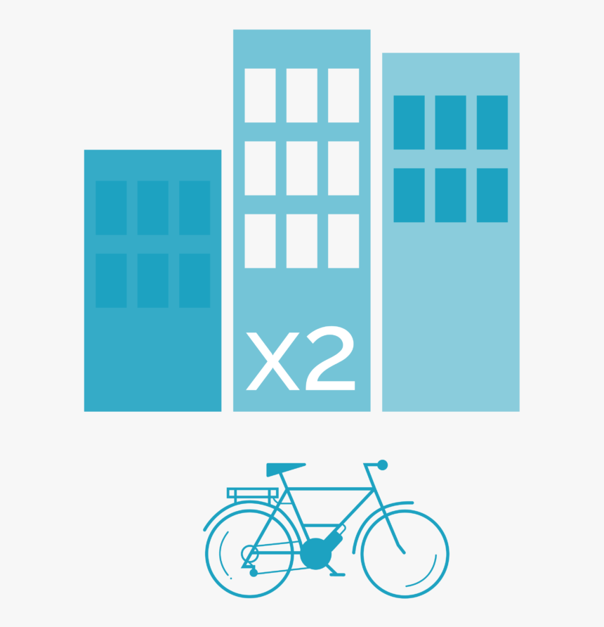 Hybrid Bicycle, HD Png Download