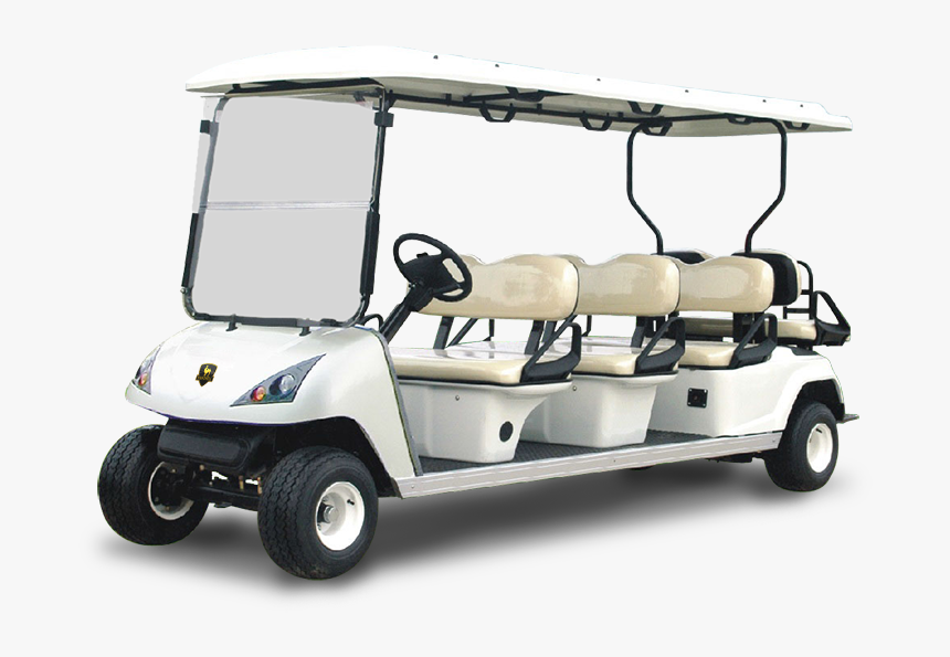 Global Export 8 Passenger Electric Golf Cart Dg-c6 - Transparent Background Golf Cart Png, Png Download