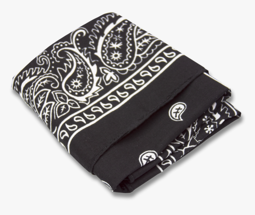 Black Pasley Bandana Png, Transparent Png