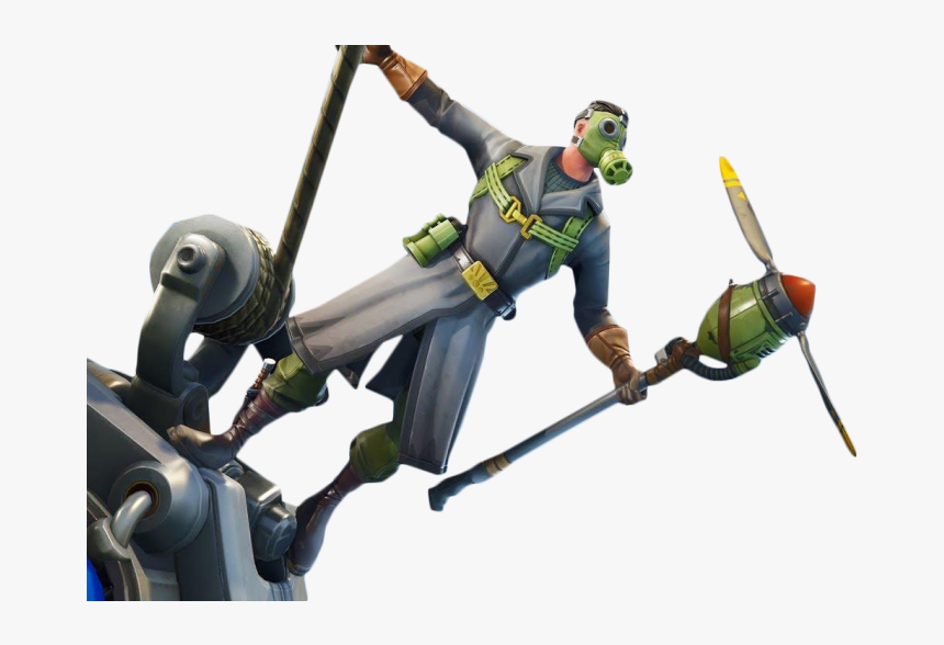 Fortnite Sky Stalker Skin With Plain Png Image - Fortnite Skin Sky Stalker, Transparent Png