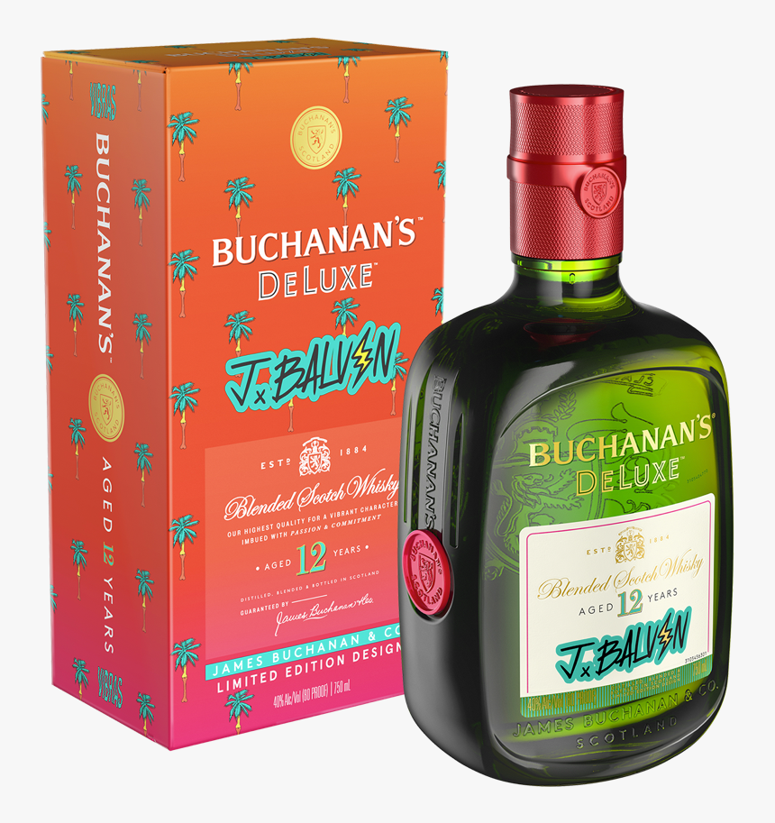 Buchanans Deluxe J Balvin, HD Png Download