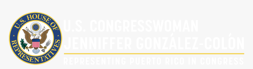 Congresswoman Jenniffer González-colón - House Of Representatives Seal, HD Png Download
