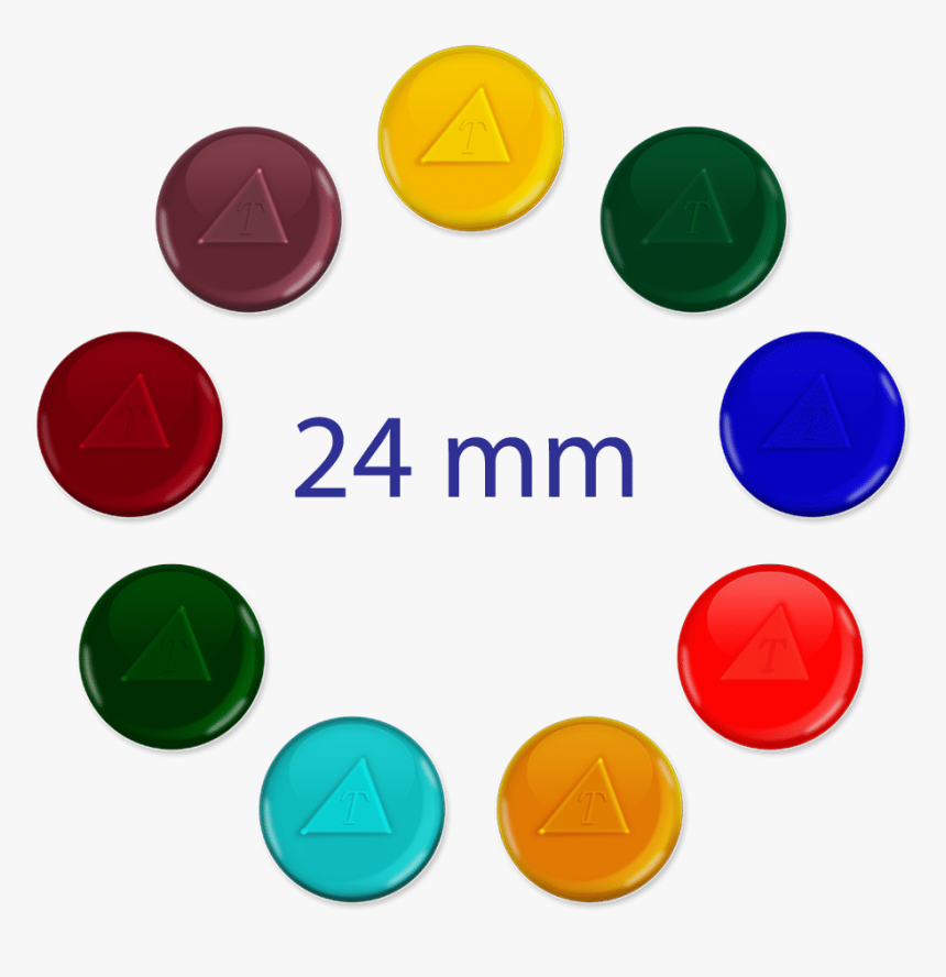 Tachyonized 24mm Glass Cells - Circle, HD Png Download