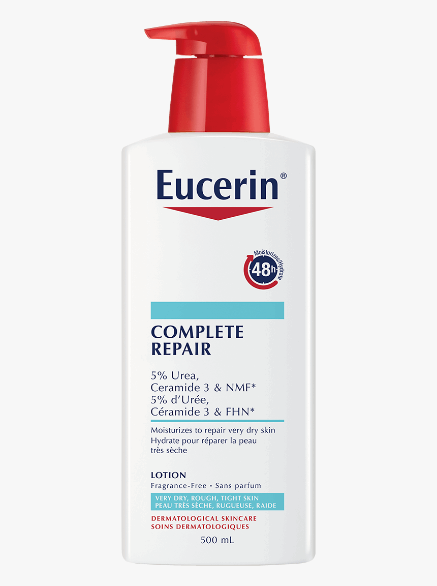 Eucerin Complete Repair Moisture Lotion For Dry, Rough - Eucerin Skin Protection Lotion, HD Png Download