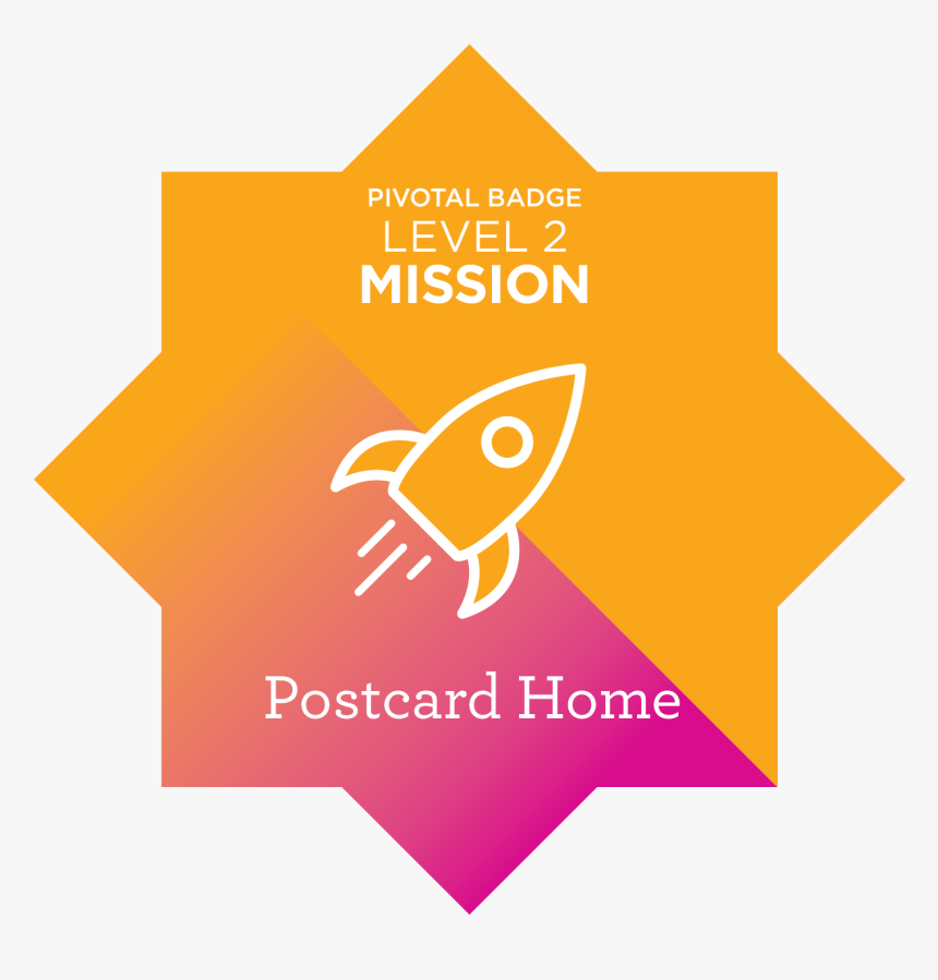 Postcard Home Pivotal Misson Badge - Sales Promotion, HD Png Download