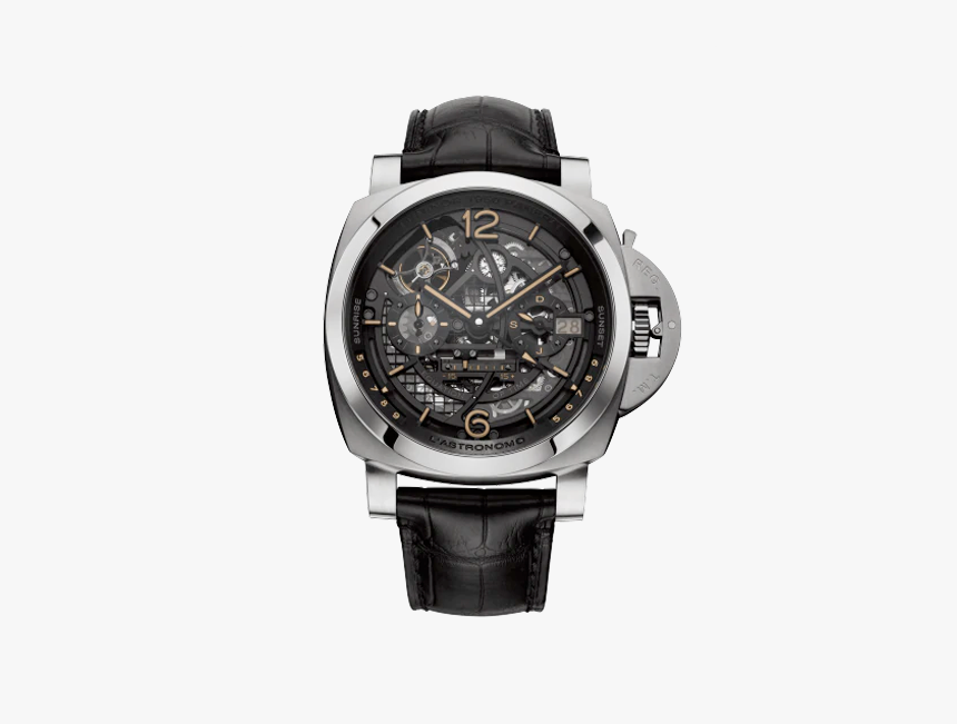 Pam00920 - Panerai L Astronomo Luminor 1950 Tourbillon Moon Phases, HD Png Download