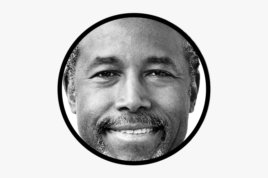 Ben Carson Black And White, HD Png Download