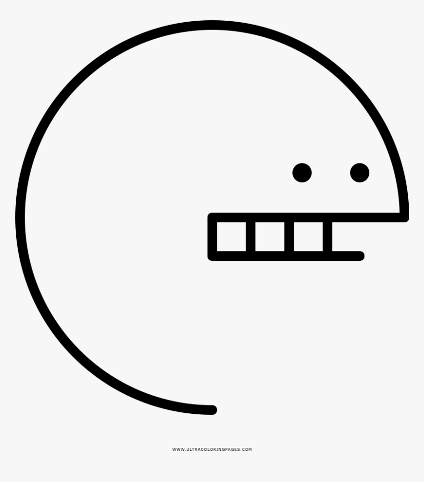 Cringe Coloring Page - Circle, HD Png Download