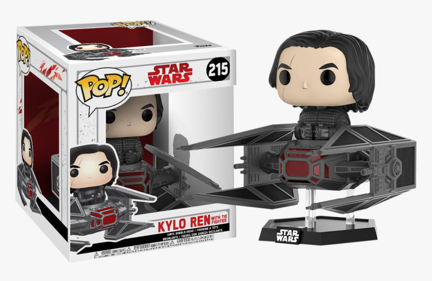 Star Wars Episode Viii - Funko Kylo Ren Tie Fighter, HD Png Download