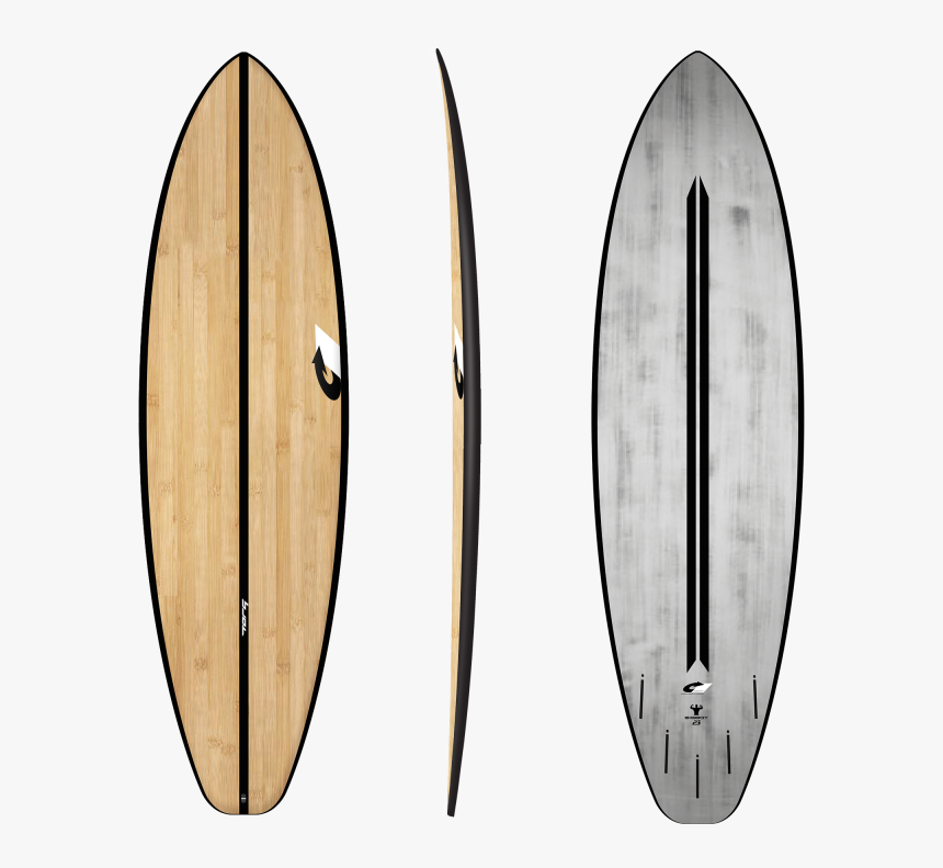 Tq20 Act Bigboy Brushedbamboo - Surfboard, HD Png Download