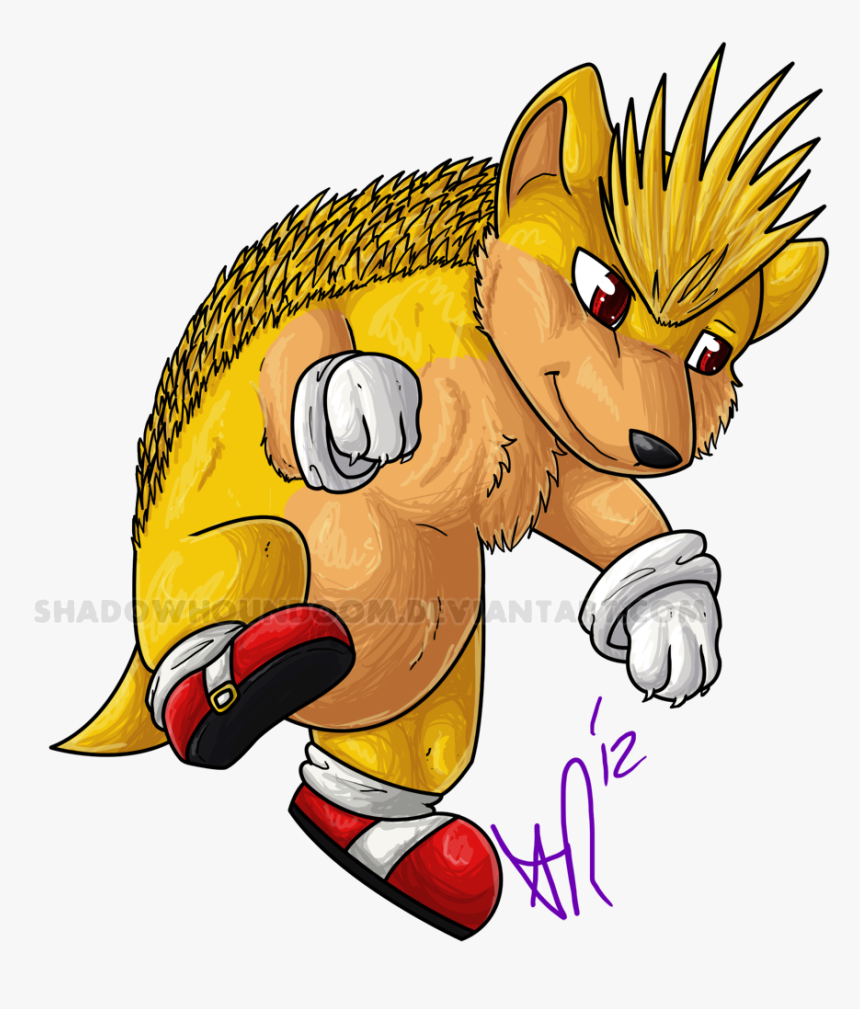 Super Sonic Priggle - Cartoon, HD Png Download