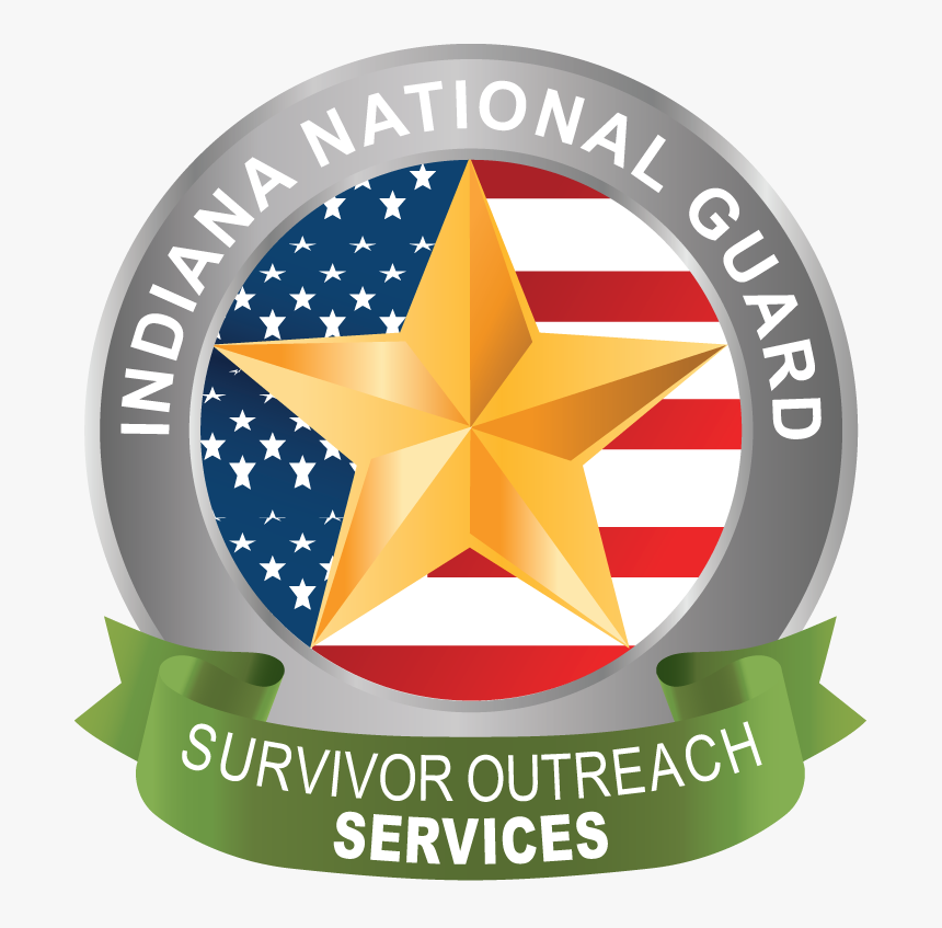 Indiana National Guard Survivor Outreach Services Logo - Emblem, HD Png Download
