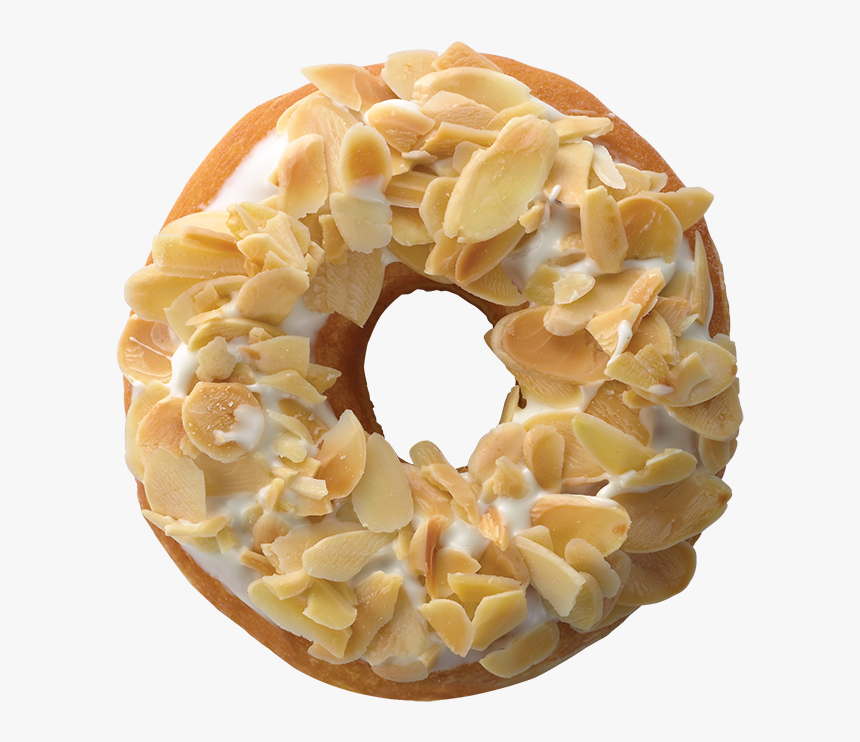 Dunkin Donuts Almond Donut, HD Png Download