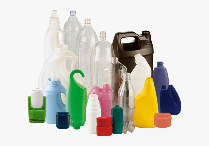 Bodego - Different Shapes Plastic Bottles, HD Png Download