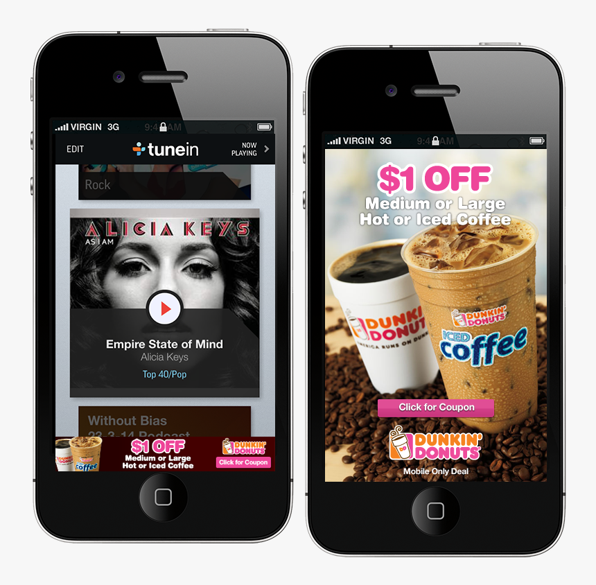 Dunkin 0009 10 Dd Icedcoffee, HD Png Download
