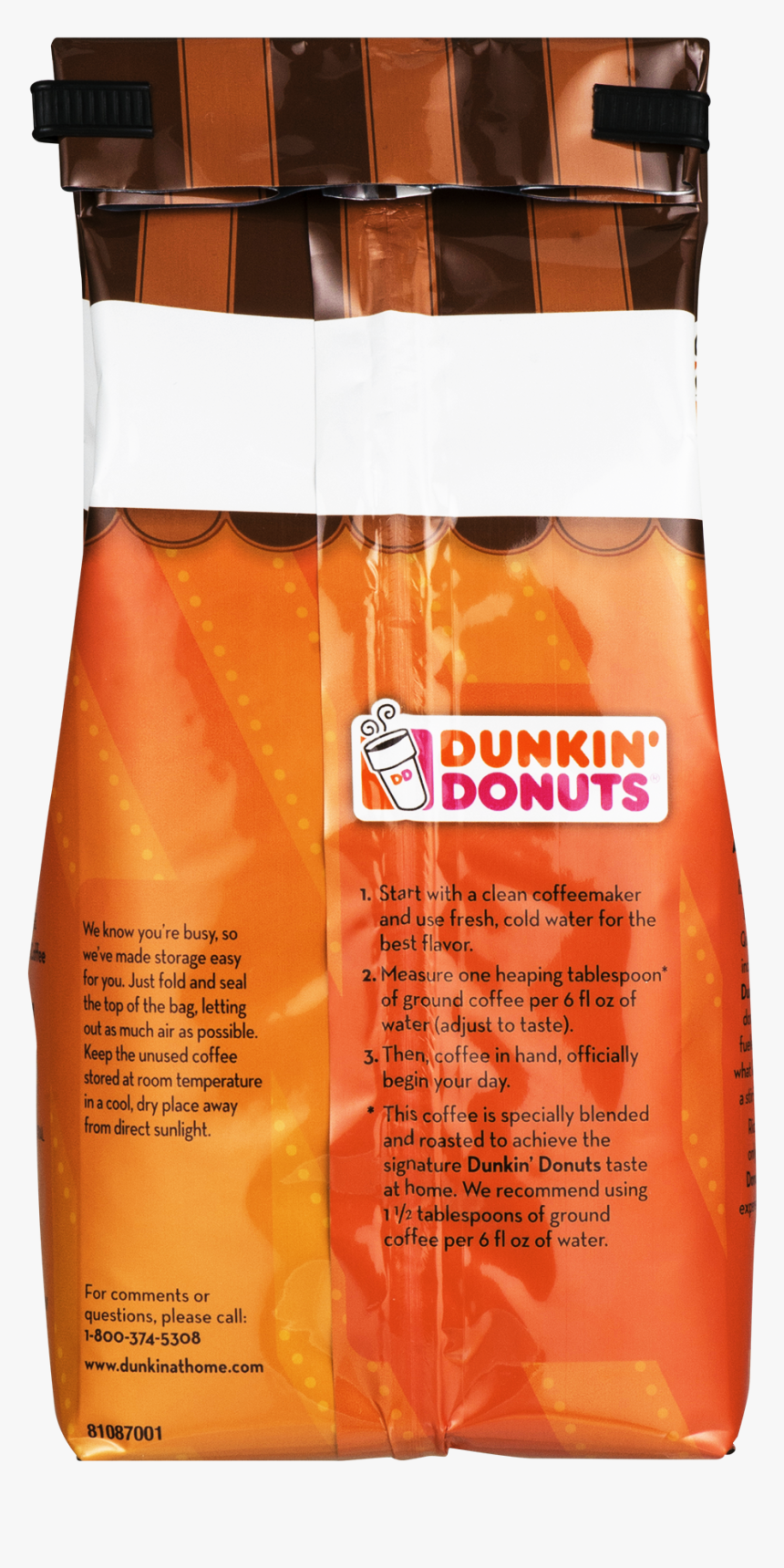 Dunkin - Orange, HD Png Download