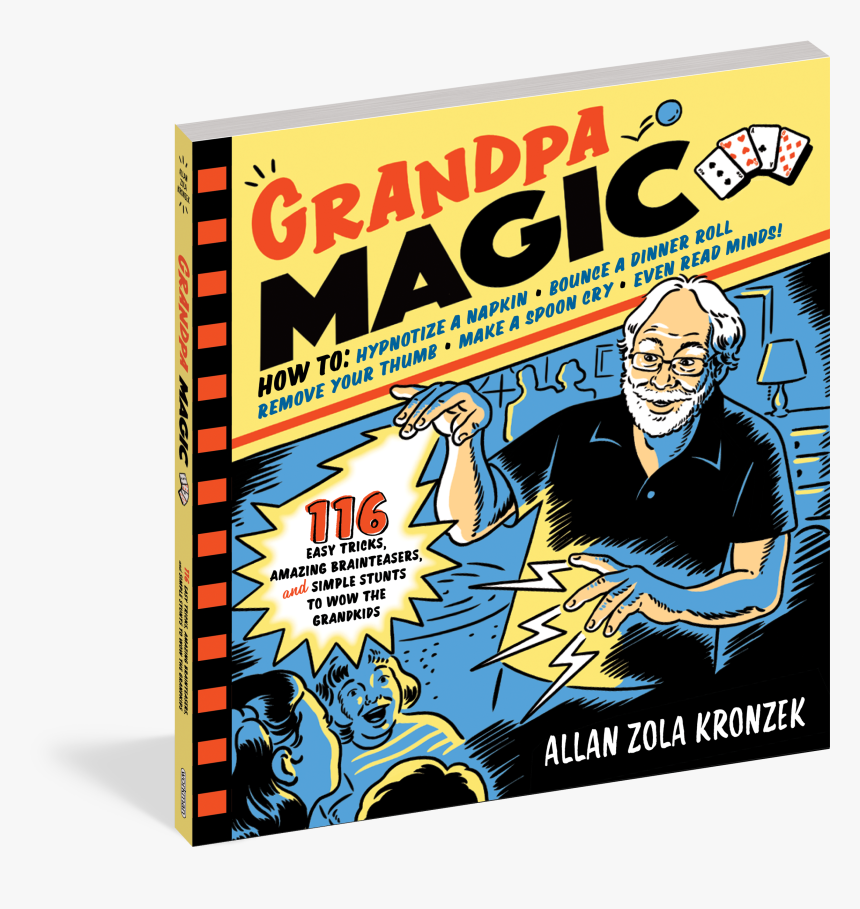 Cover - Grandpa Magic 116 Easy Tricks Amazing Brainteasers, HD Png Download