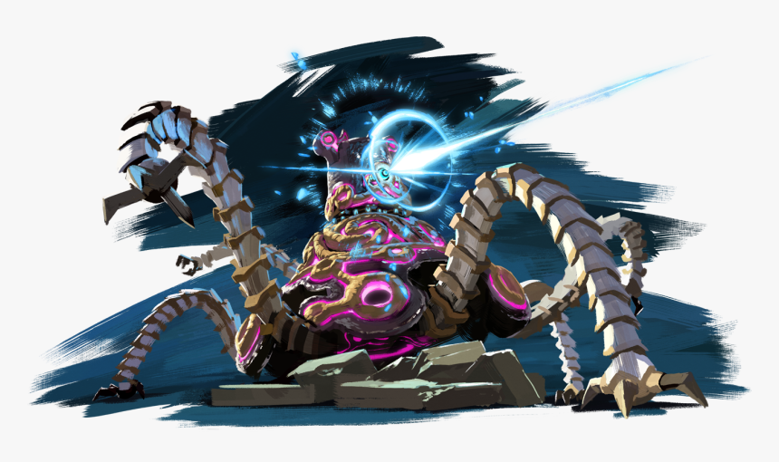 Breath Of The Wild Guardian - Zelda Breath Of The Wild Guardian, HD Png Download