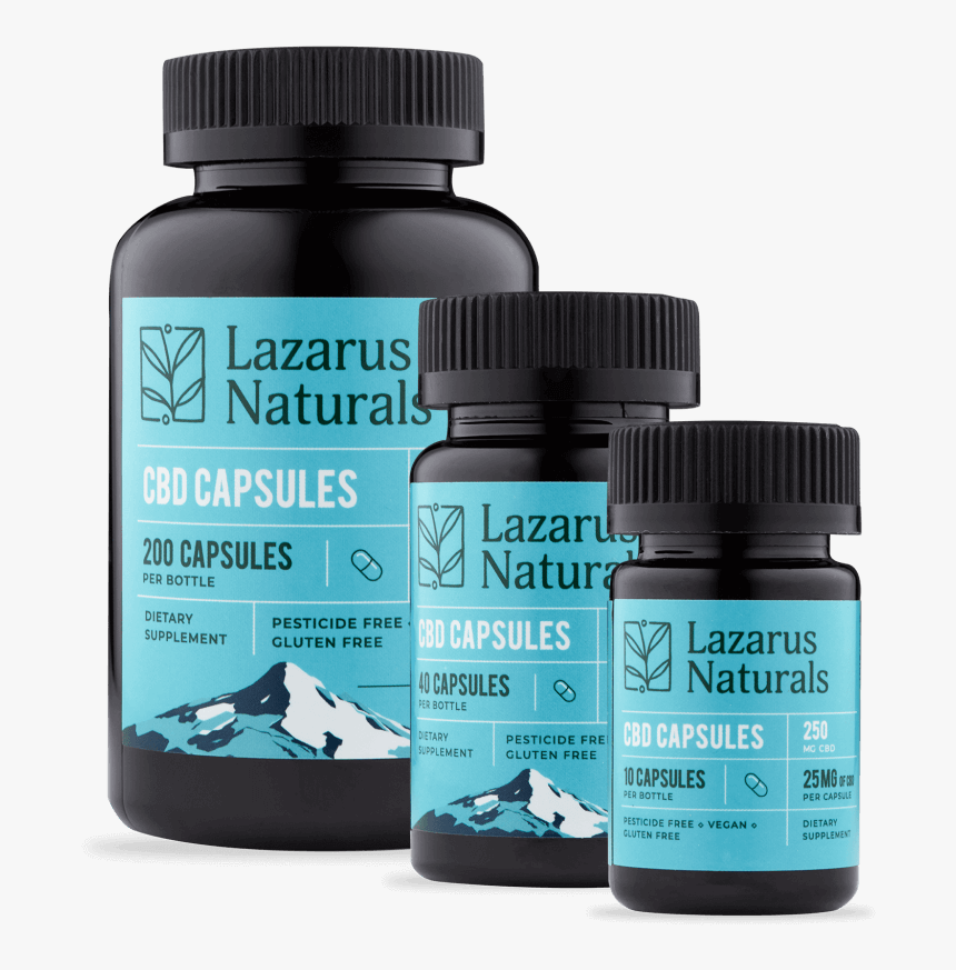 Lazarus Naturals Capsules, HD Png Download