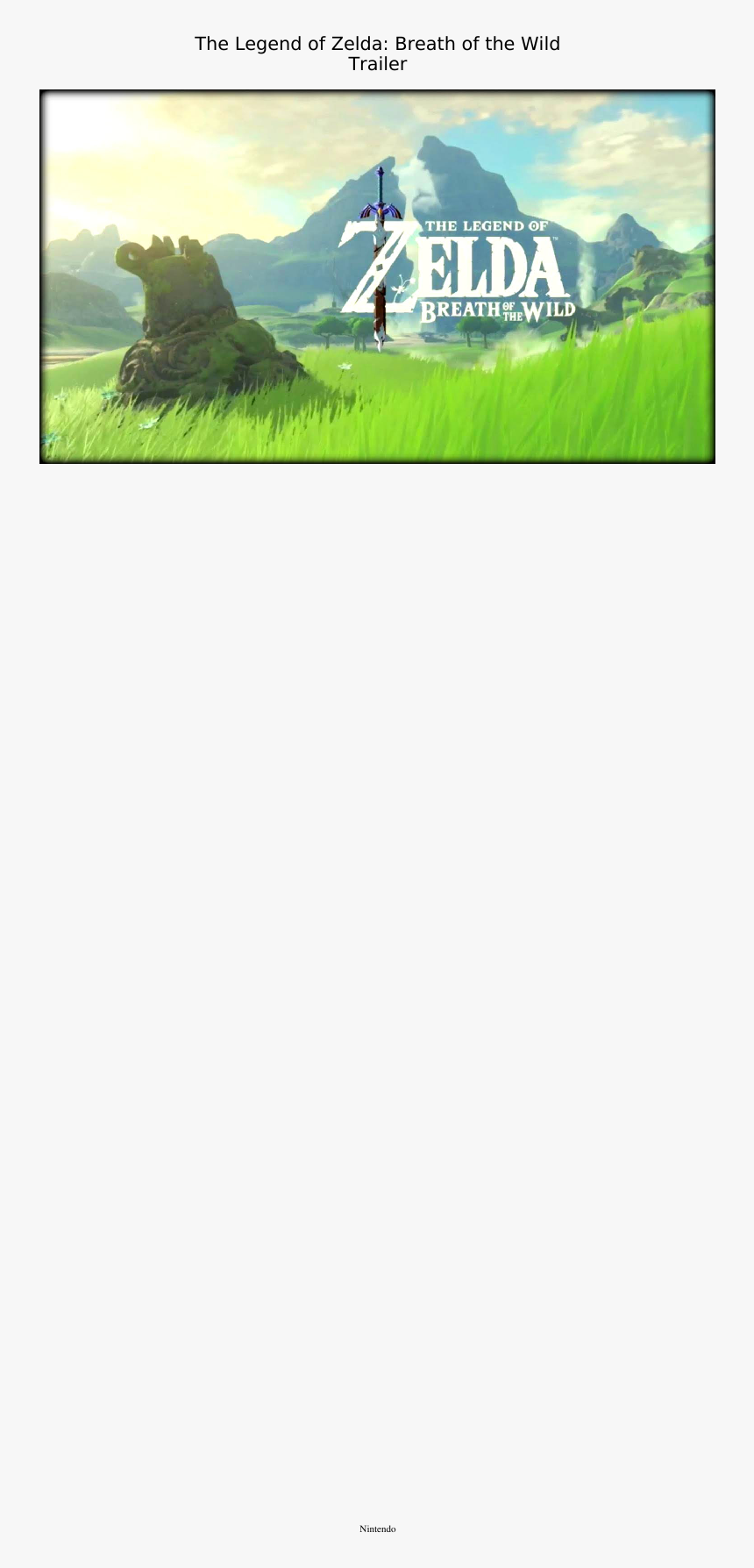 Nintendo Switch The Legend Of Zelda Breath , Png Download - Legend Of Zelda 1080p, Transparent Png