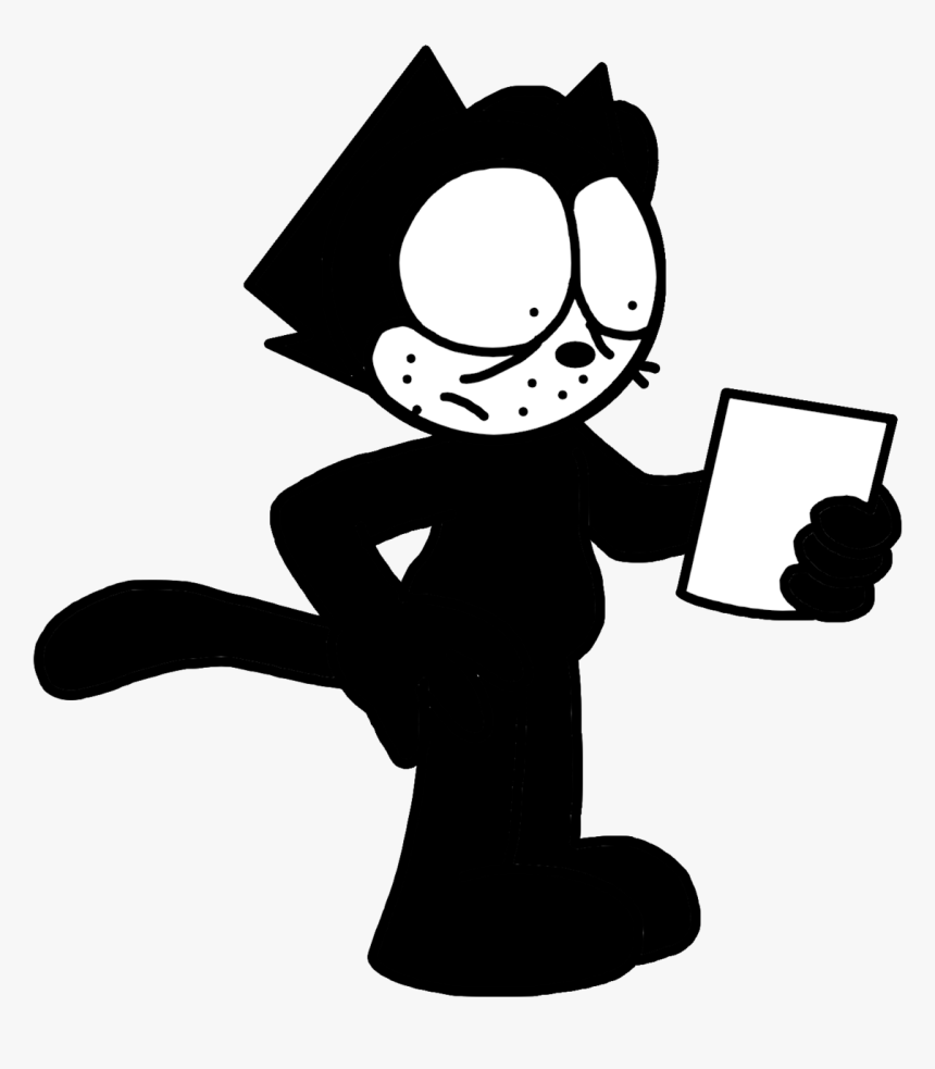 Free Download Cartoon Clipart Felix The Cat Mickey - Cartoon, HD Png Download