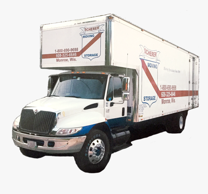 Scherer Moving Truck - Trailer Truck, HD Png Download
