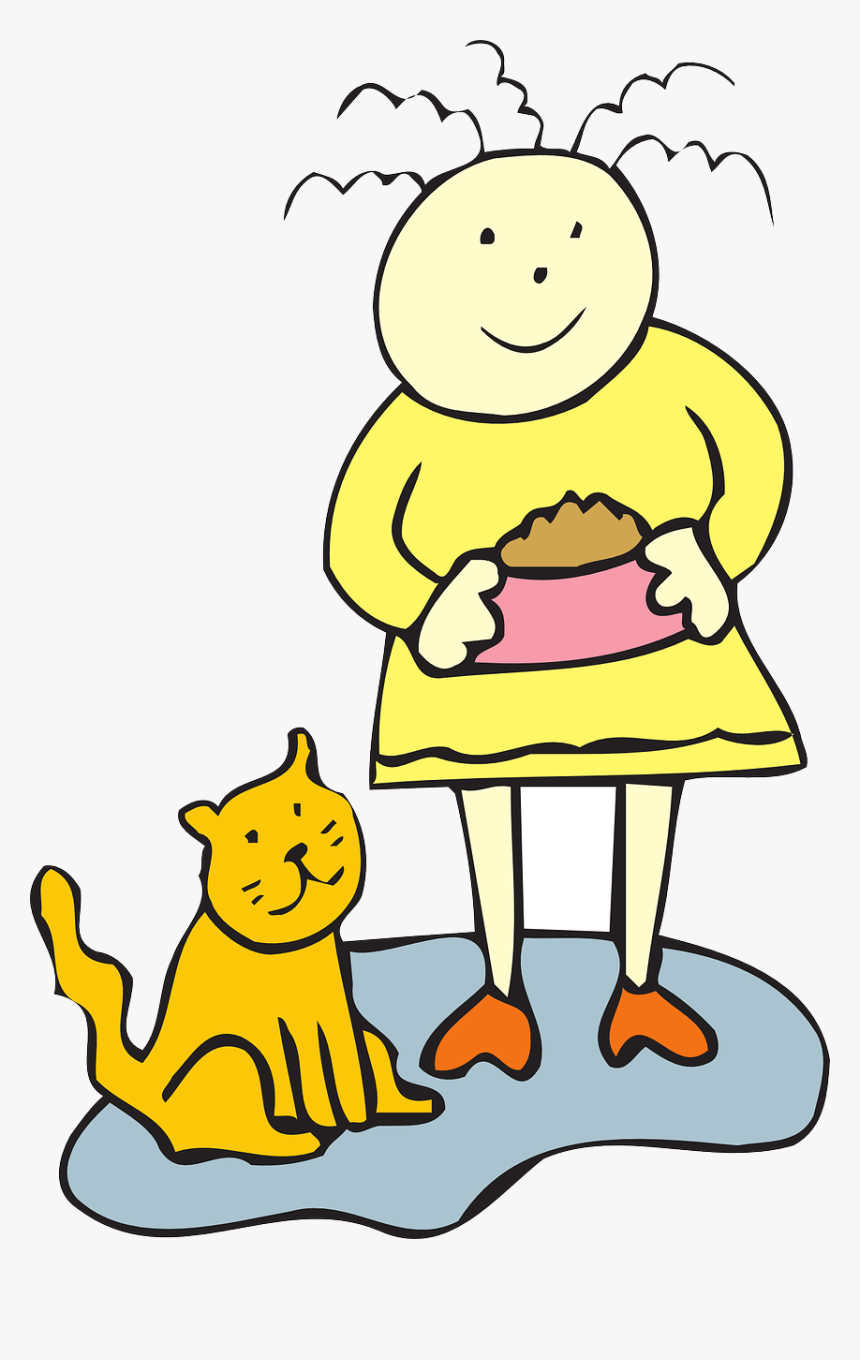 Feed Cat Clip Art, HD Png Download