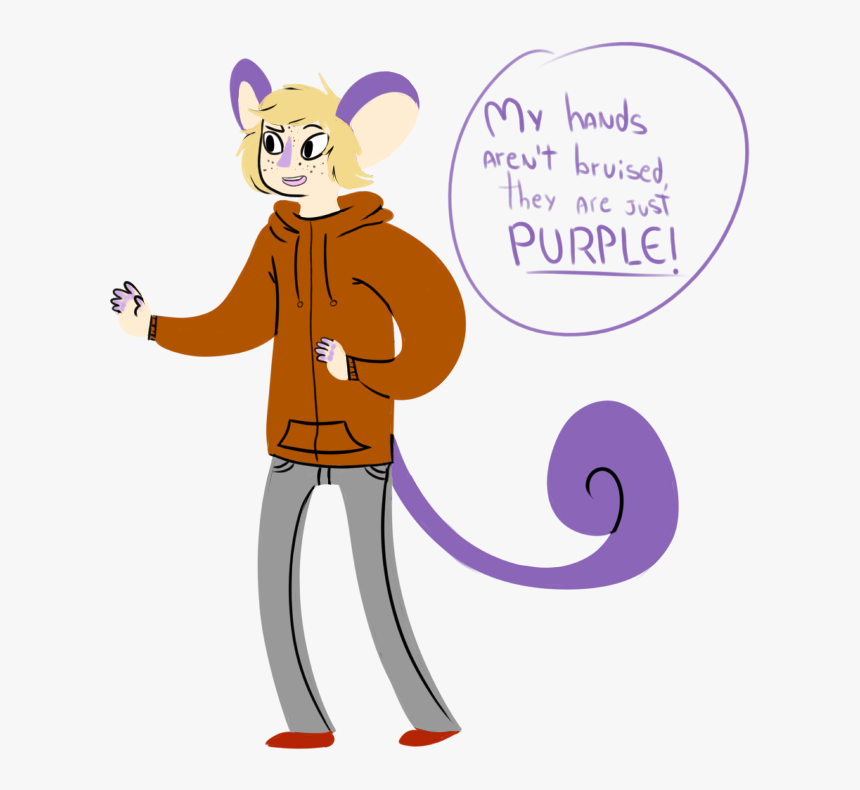 Rattata Boy 
art Blog - Cartoon, HD Png Download