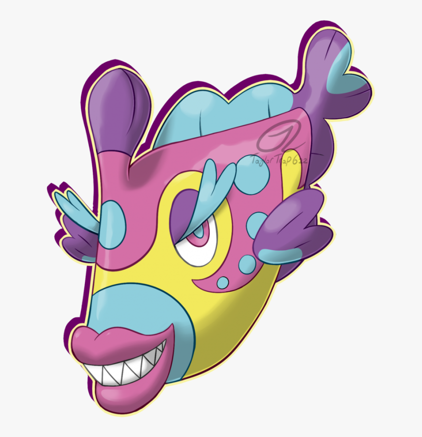Bruxish - Worst Sun And Moon Pokemon, HD Png Download
