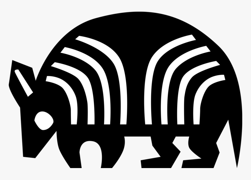 Vector Illustration Of Armadillo Little Armoured One, HD Png Download