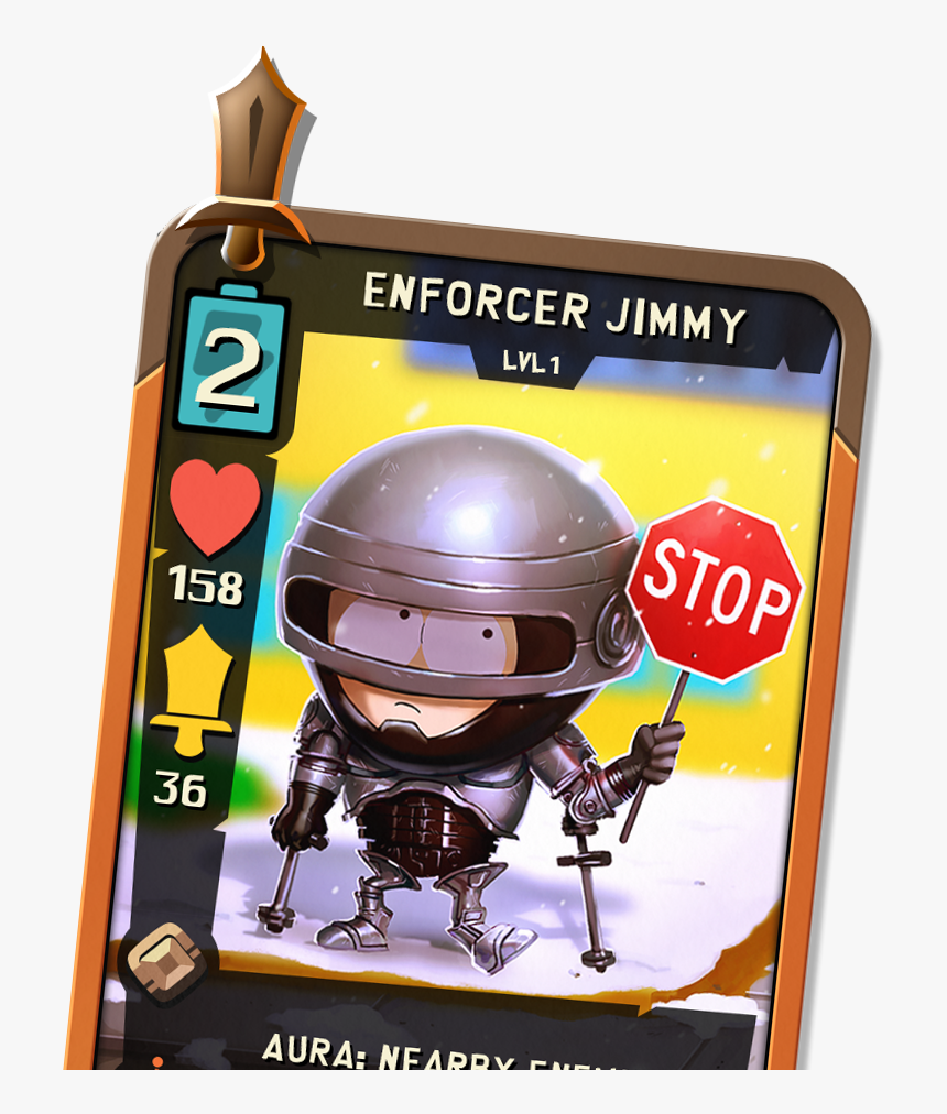 Collect And Upgrade Over 80 Unique Cards Featuring - South Park Phone Destroyer Jimmy, HD Png Download