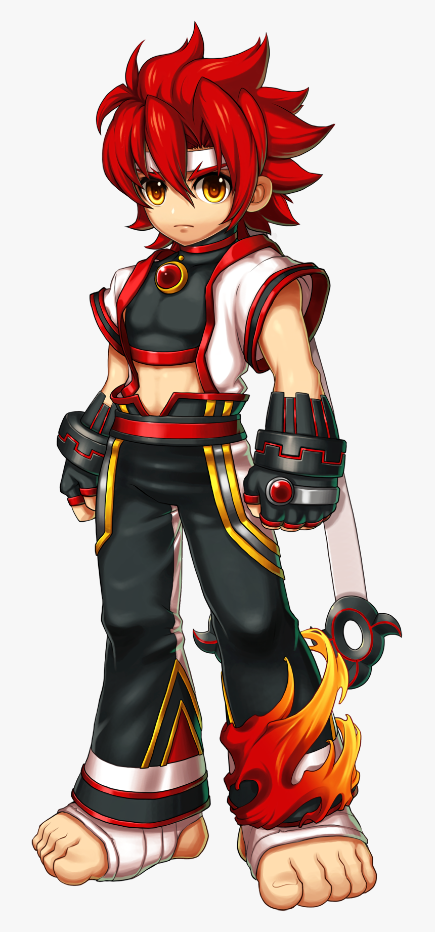 Grand Chase Wiki - Jin Kaien, HD Png Download