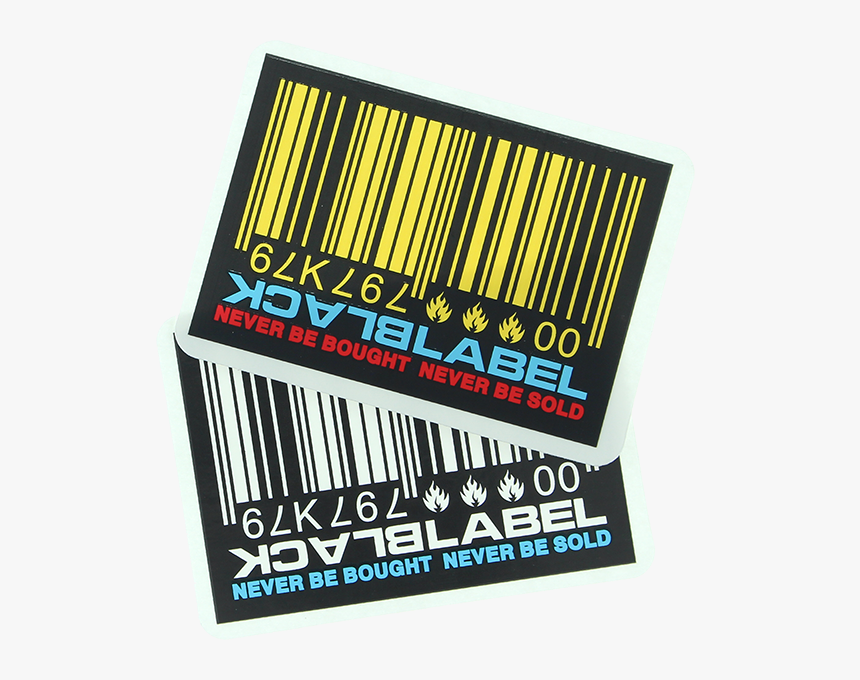 Black Label Barcode, HD Png Download