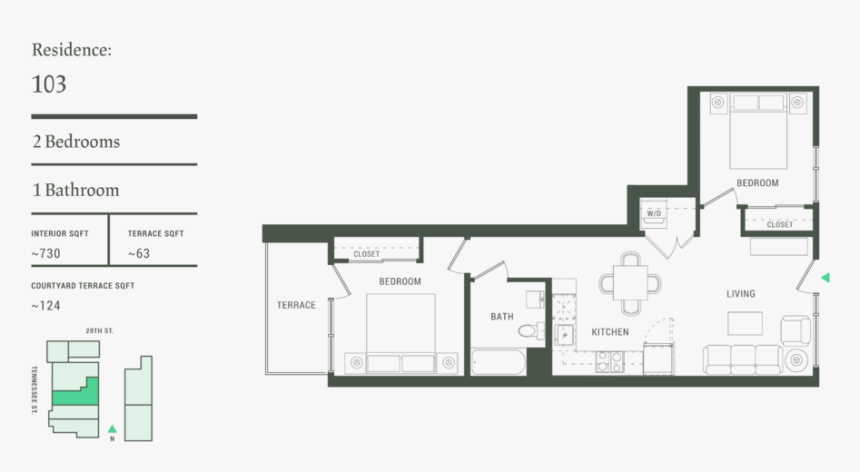 103 - Floor Plan, HD Png Download