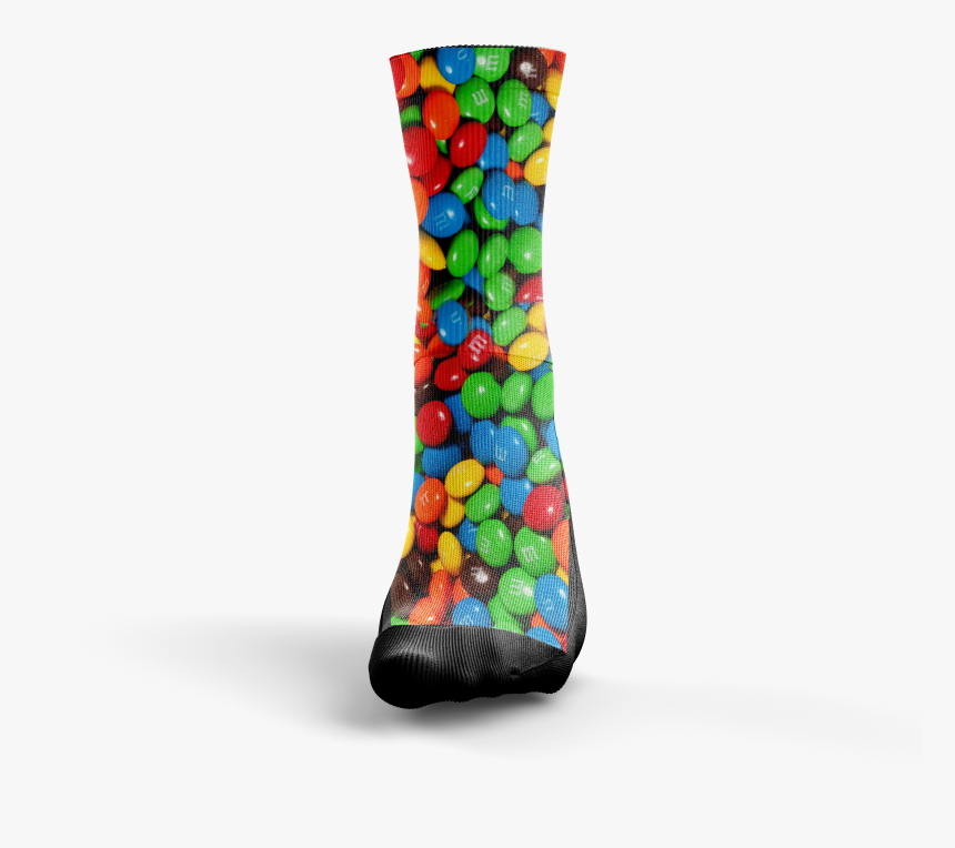 Custom M&m Socks - Jelly Bean, HD Png Download