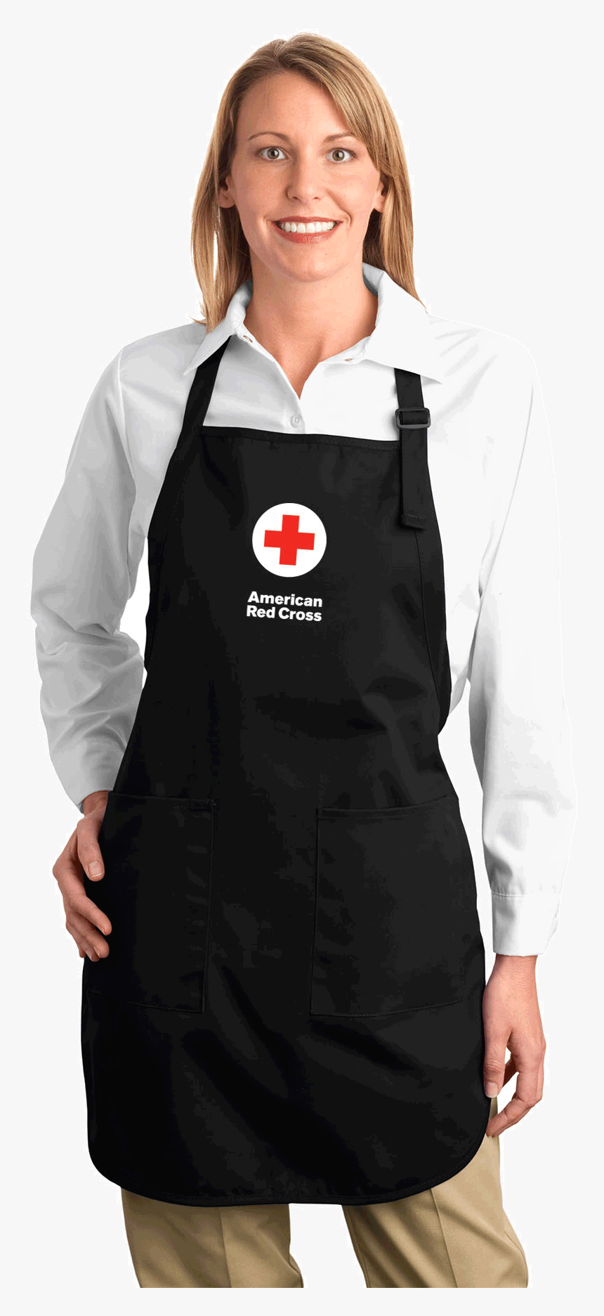 Port Authority Full Length Apron With Pockets A500, HD Png Download