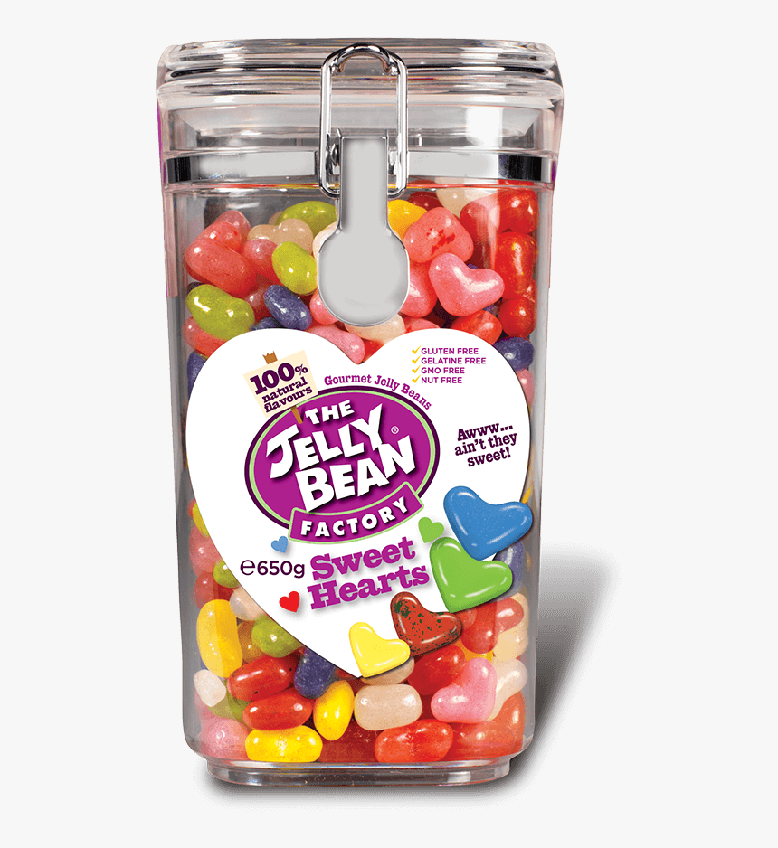 Transparent Jelly Beans Clipart - Jelly Beans Sweet Hearts, HD Png Download