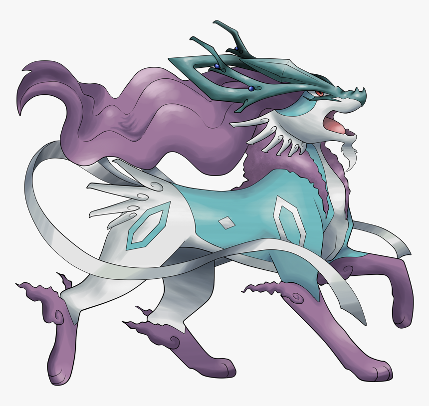 Shiny Suicune Suicune, HD Png Download