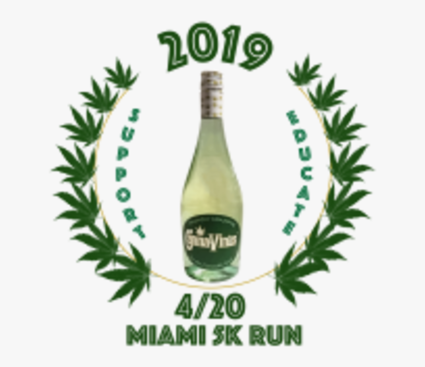 2019 4/20 Miami 5k Run - Decorative Circle Border Vector, HD Png Download