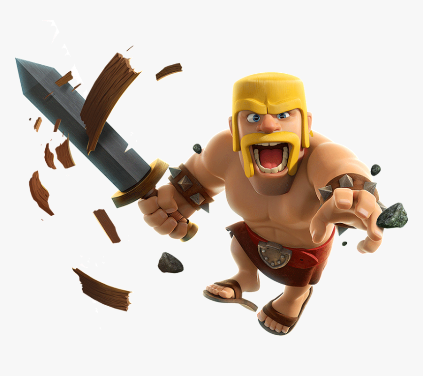 Thumb Image - Barbarian Clash Of Clans, HD Png Download