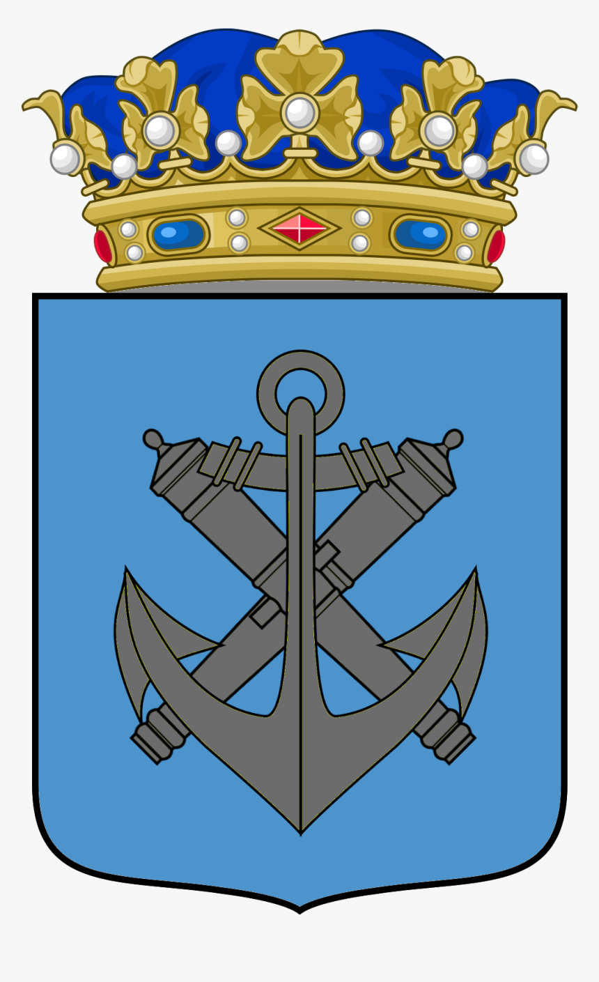 Coat Of Arms Of The Kanian Navy - Royal Prince Crown Png, Transparent Png