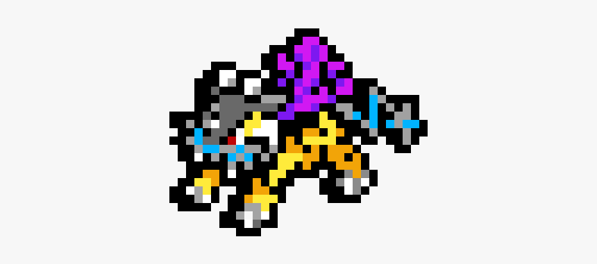 Raikou Perler Beads, HD Png Download