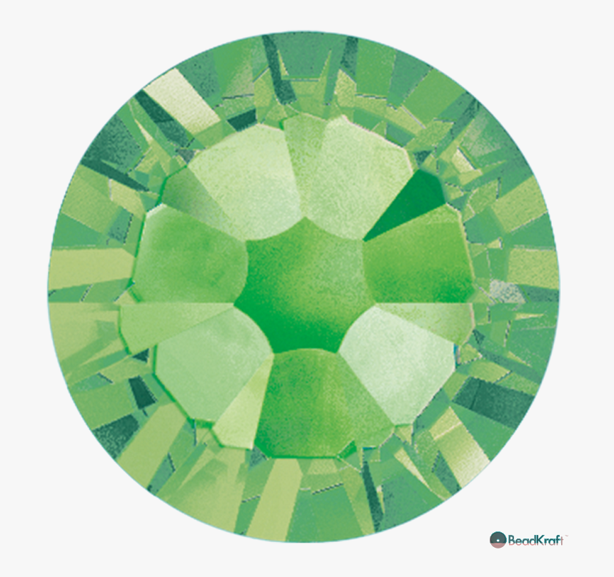 Peridot-swarovski 2058 Xilion Flatback Rhinestones - Swarovski 2058 Rose, HD Png Download