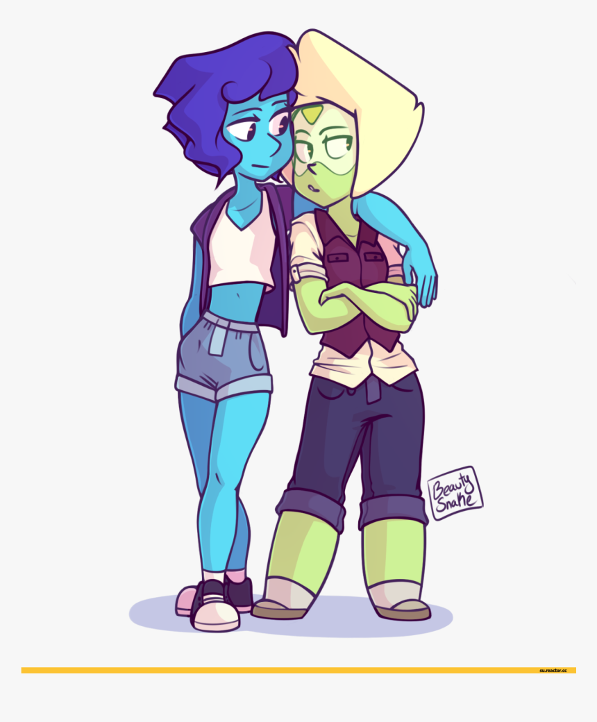 Steven Universe Lapis Lazuli Y Peridot, HD Png Download