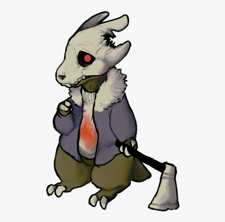 Cubone Sans But Horrortale - Cartoon, HD Png Download