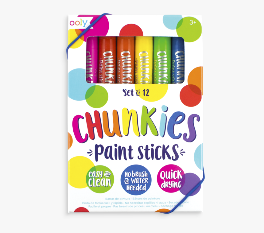 Chunky Paint Sticks, HD Png Download