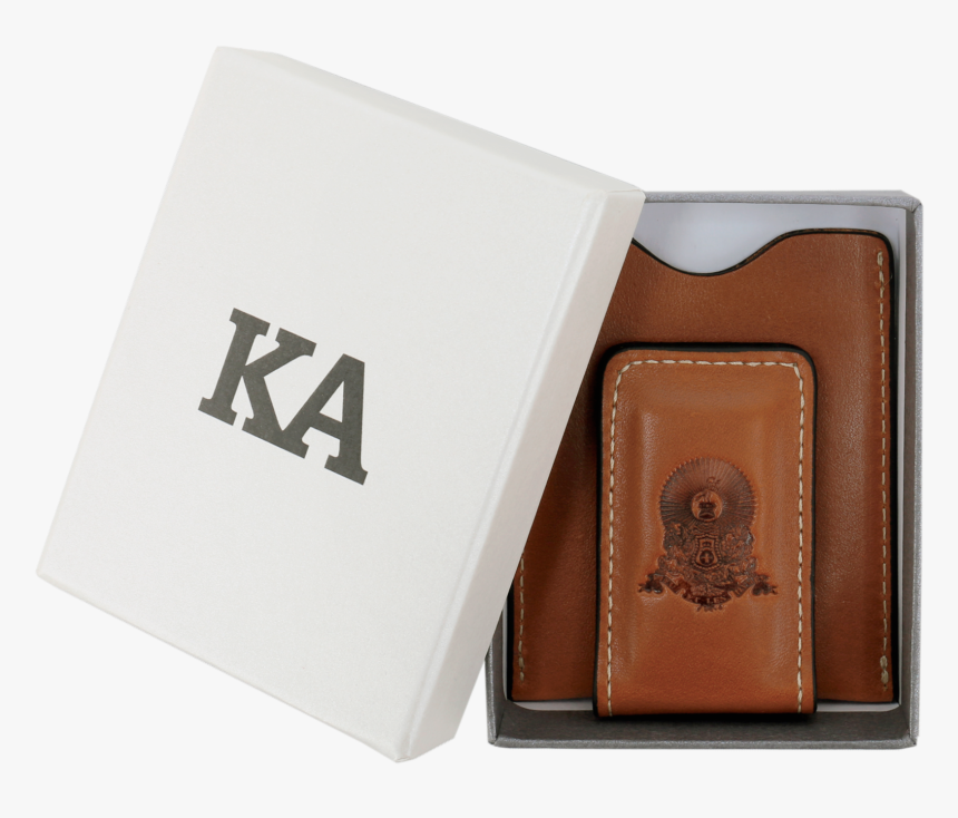 Ka Coat Of Arms Legacy Leather Company - Money Clip, HD Png Download