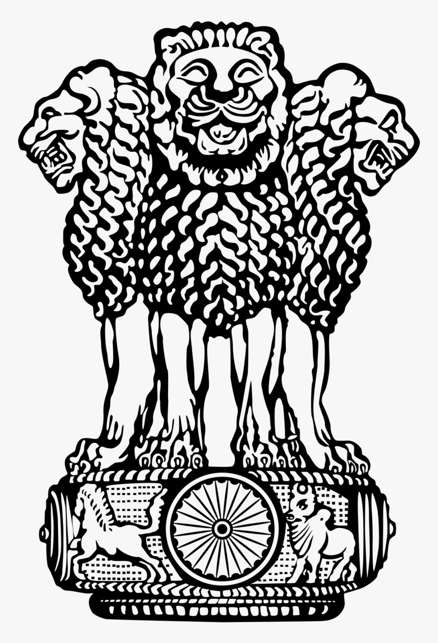Coat Of Arms Of India Png Photos - Indian National Emblem Png, Transparent Png