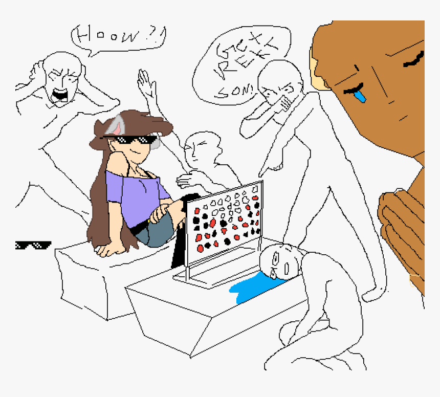 Drawing , Png Download - Game Night Drawing, Transparent Png