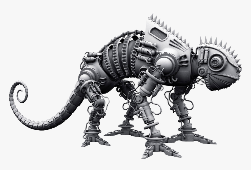 Thumb Image - Cameleon Robot, HD Png Download
